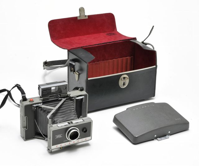 Alte Polaroid-Kamera
